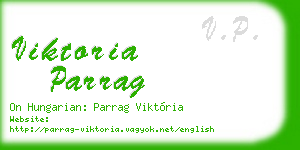 viktoria parrag business card